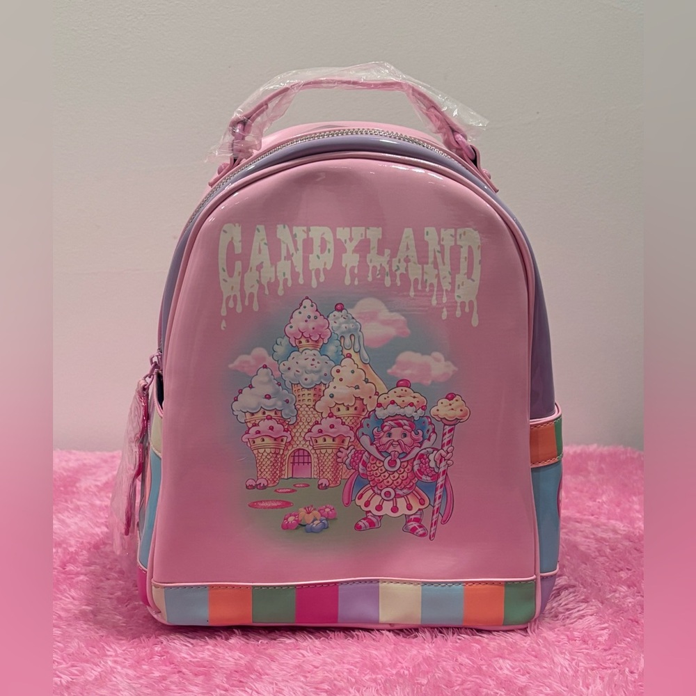 Dolls Kill x Candyland Mini Backpack Pink Purple Bookbag Bag Purse